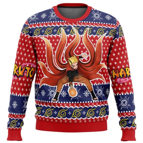 Anime Naruto Baryon Ugly Christmas Sweater Anime