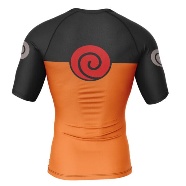 Anime Naruto Uzumaki Short Sleeve Rash Guard Compression Shirt Anime