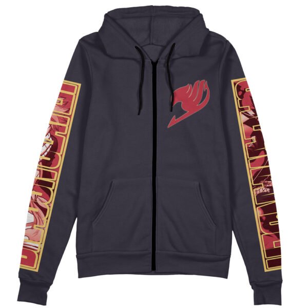 Natsu Dragneel Fairy Tail Streetwear Zip Hoodie Jacket