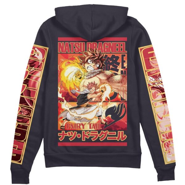 Natsu Dragneel Fairy Tail Streetwear Zip Hoodie Jacket