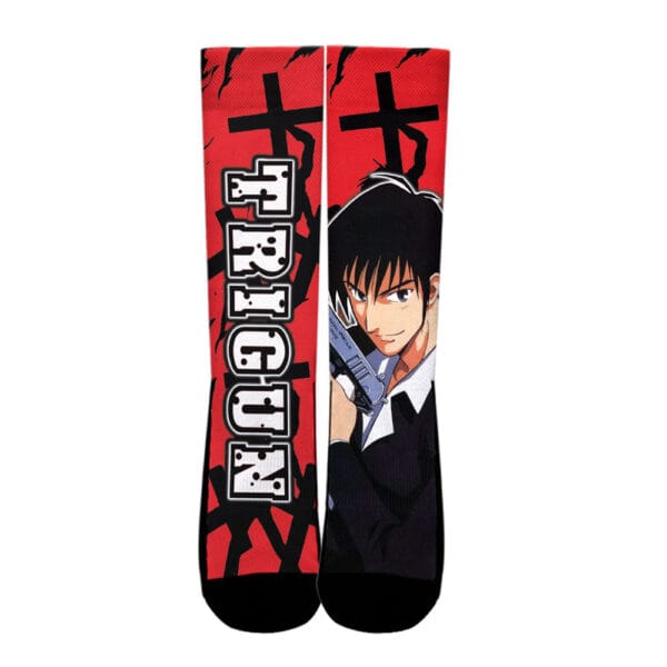 Anime Nicholas D Wolfwood Socks Trigun Custom Anime Socks