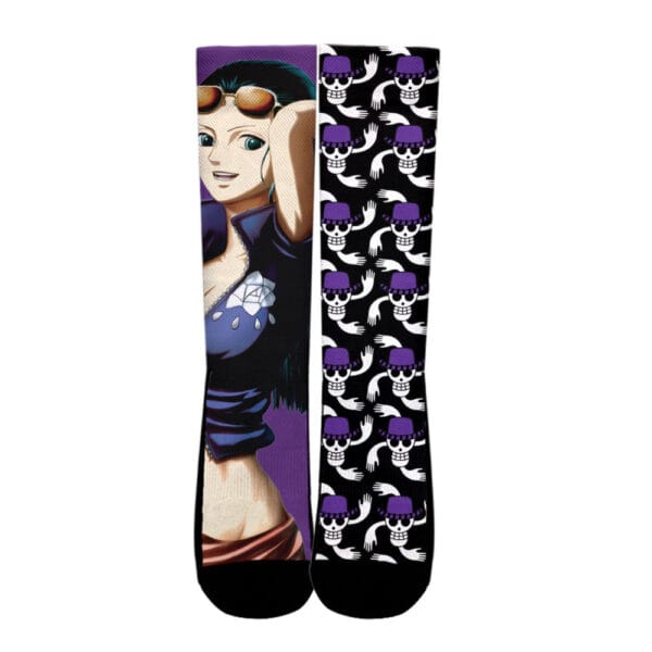 Nico Robin Socks One Piece Custom Anime Socks