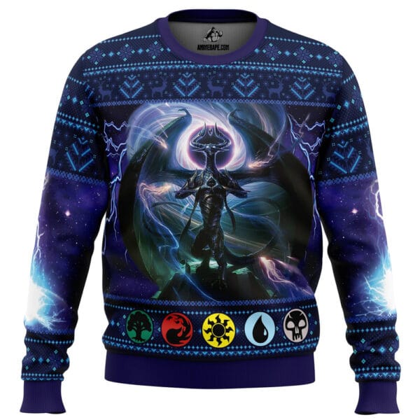 Nicol Bolas Magic The Gathering Ugly Christmas Sweater