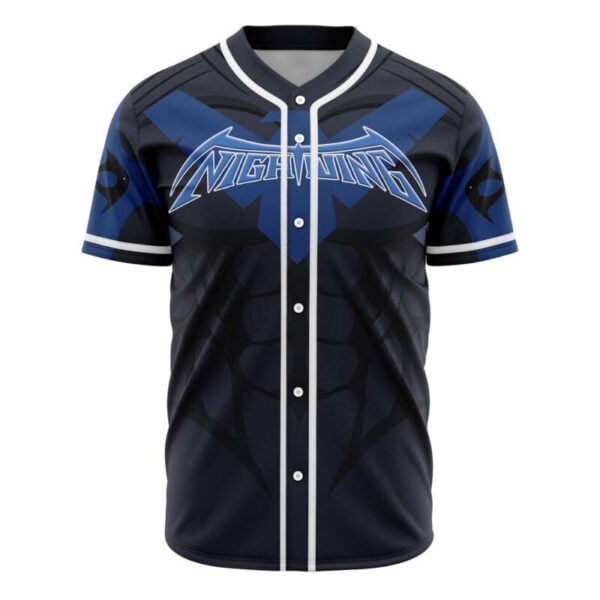 Nightwing Dc Comics Baseball Jersey