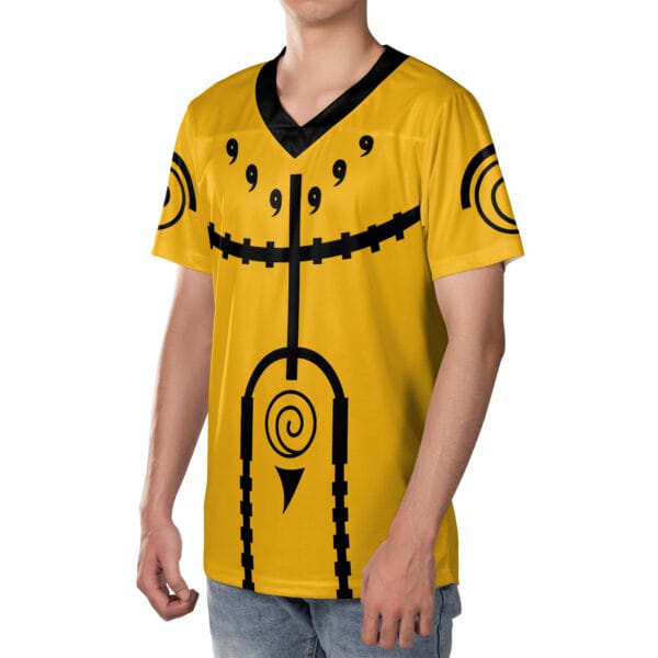 Nine Tails Chakra Mode Naruto Soccer Jersey