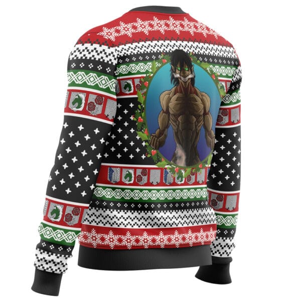 Anime Nine Titans Attack On Titan Ugly Christmas Sweater