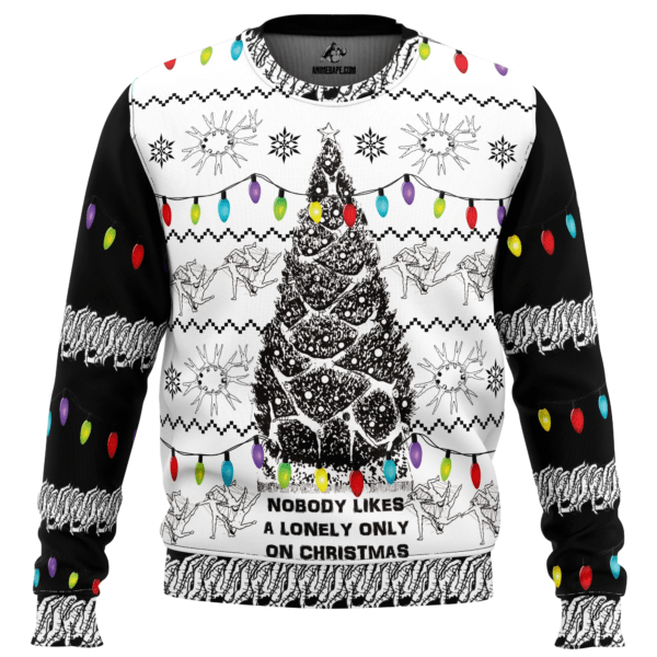 Nobody Likes A Lonely Only Army Of One Junji Ito Ugly Christmas Sweater