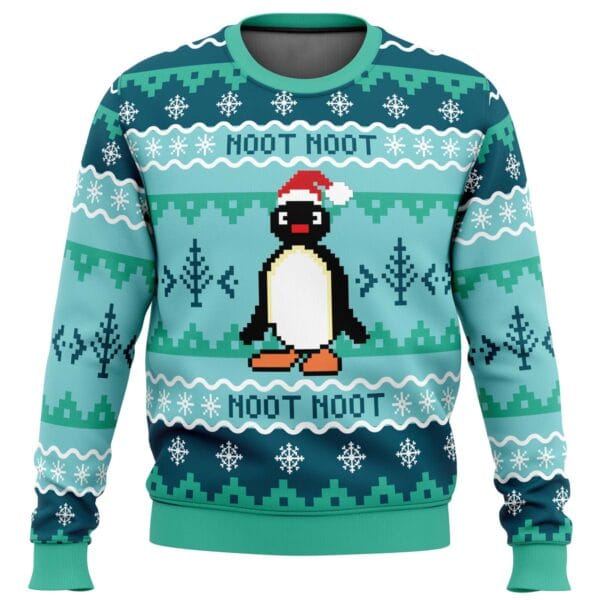 Noot Noot Pingu Ugly Christmas Sweater