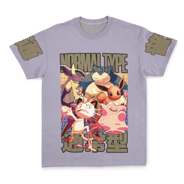 Normal Type Pokemon Streetwear T Shirt