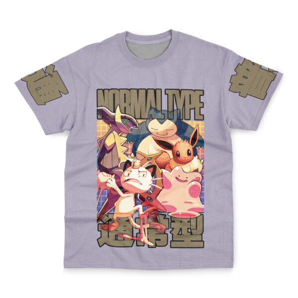 Normal Type Pokemon Streetwear T Shirt