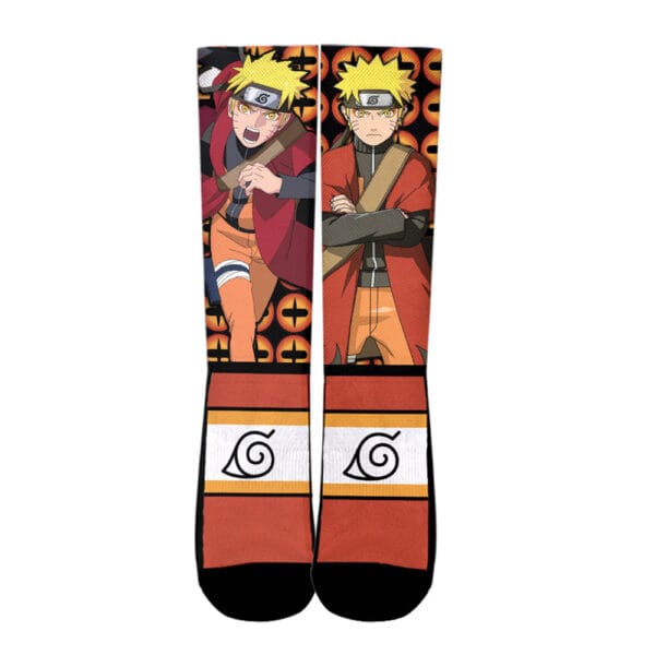 Nrt Uzumaki Sage Socks Custom Anime Socks Anime