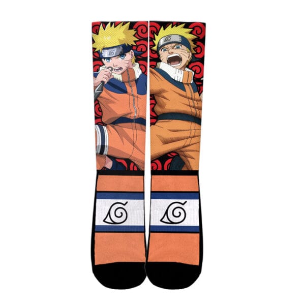 Anime Nrt Uzumaki Socks Custom Anime Socks