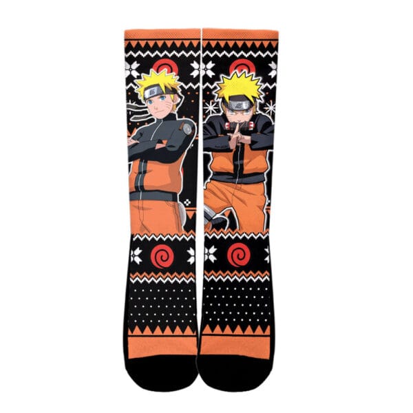 Nrt Uzumaki Socks Custom Ugly Christmas Anime Socks Anime