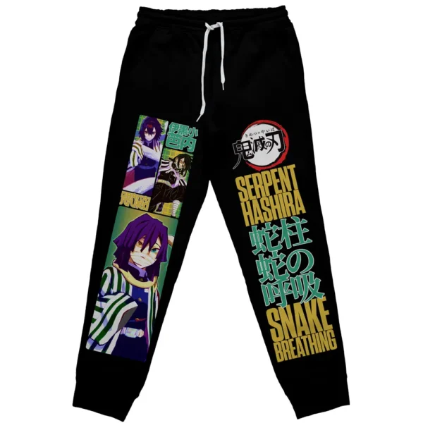 Obanai Iguro V2 Demon Slayer Streetwear Sweatpants