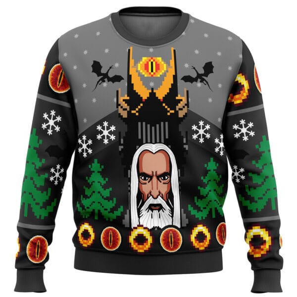 One Christmas To Rule Them All The Lord Of The Rings Ugly Christmas Sweater