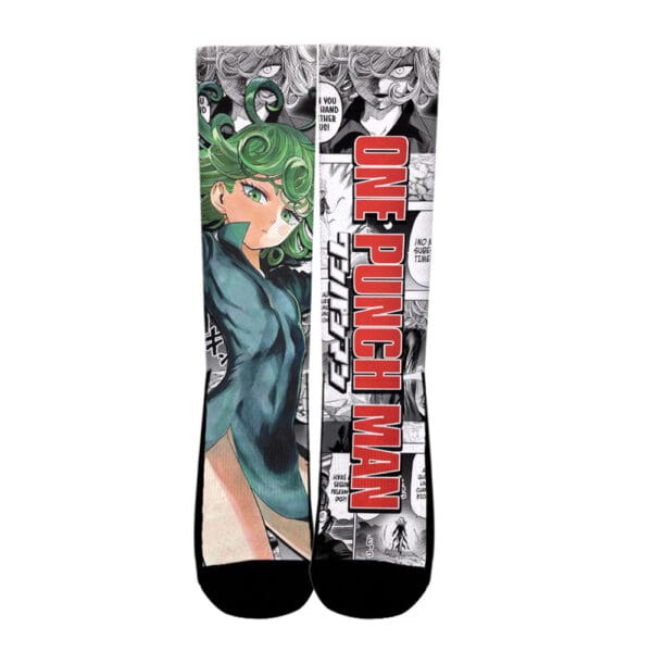 Anime One Punch Man Tatsumaki Socks Custom For Anime Fans Anime