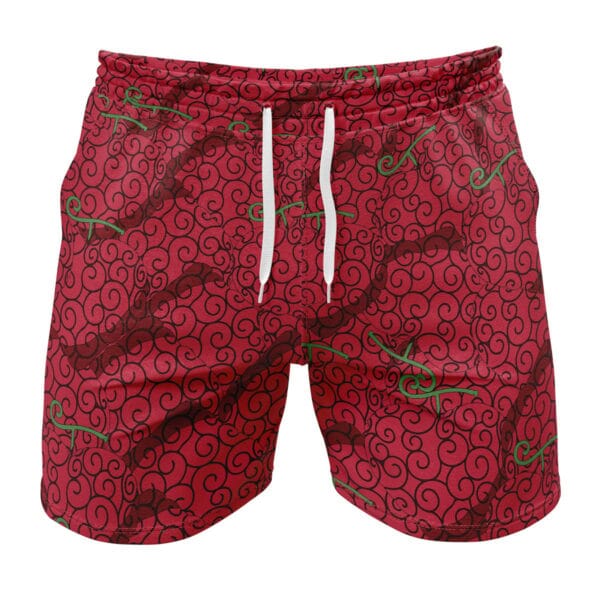 Ope Ope No Mi Law Devil Fruit One Piece Gym Shorts