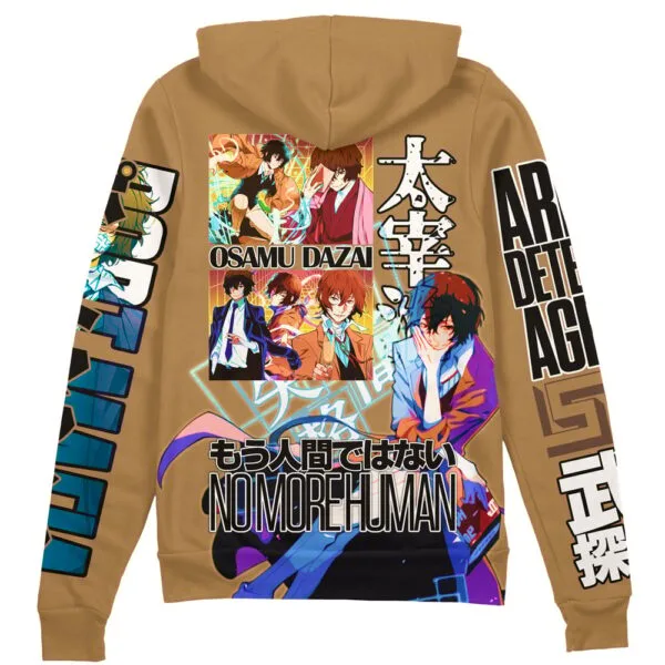 Osamu Dazai Bungou Stray Dogs Streetwear Zip Hoodie Jacket