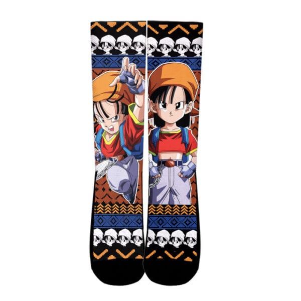 Pan Socks Dragon Ball Custom Ugly Christmas Anime Socks