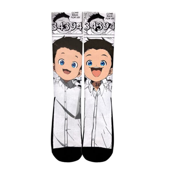 Phil Socks The Promised Neverland Custom Anime Socks Mix Manga