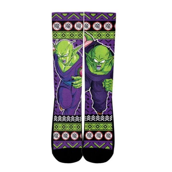 Piccolo Socks Dragon Ball Custom Ugly Christmas Anime Socks