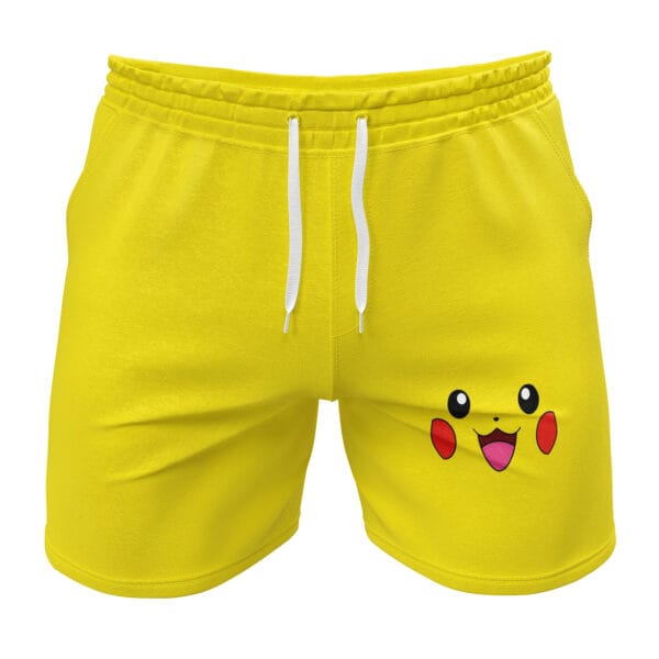 Pikachu Pokemon Gym Shorts