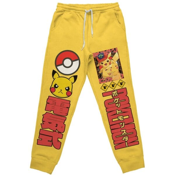 Pikachu Pokemon Streetwear Sweatpants