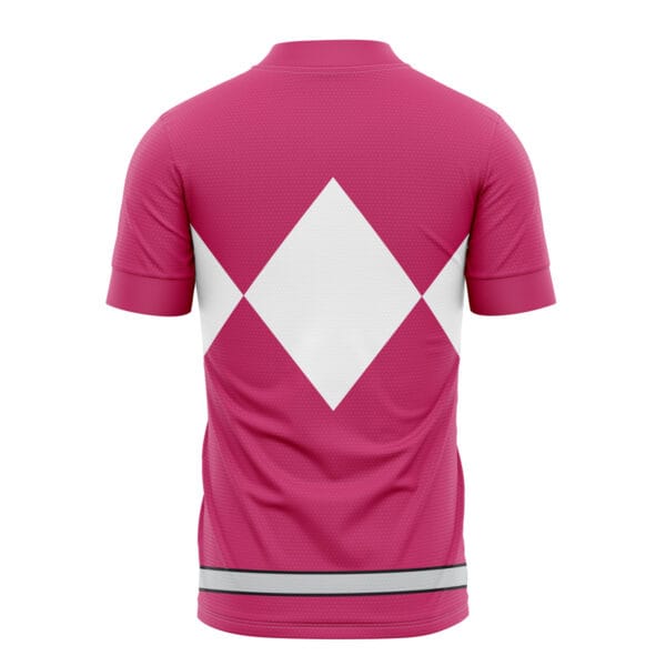 Pink Ranger Mighty Morphin Power Rangers Soccer Jersey