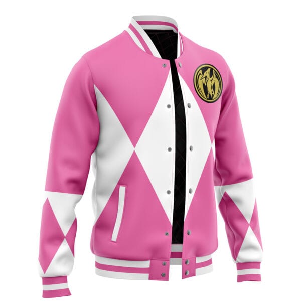 Pink Ranger Mighty Morphin Power Rangers Varsity Jacket