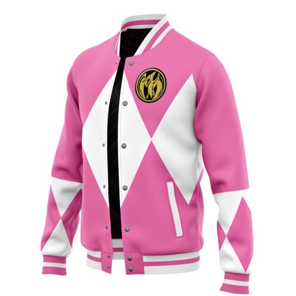 Pink Ranger Mighty Morphin Power Rangers Varsity Jacket