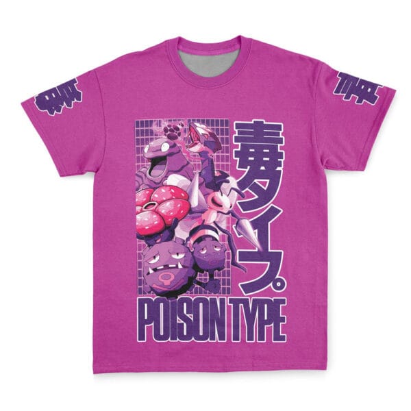 Poison Type Pokemon Streetwear T Shirt