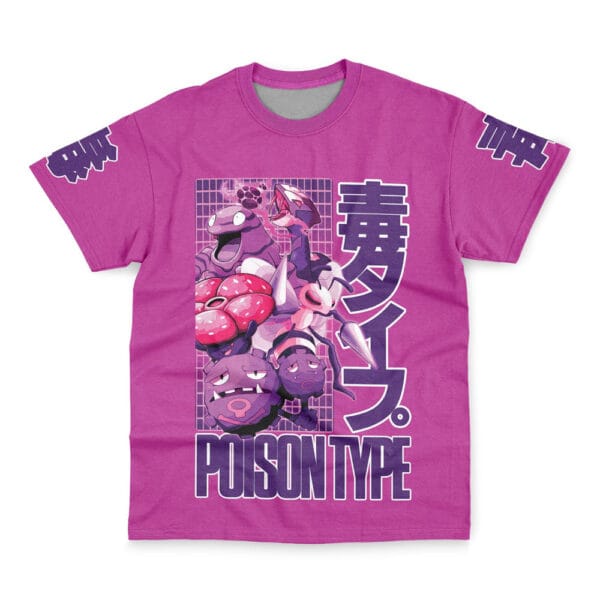 Poison Type Pokemon Streetwear T Shirt