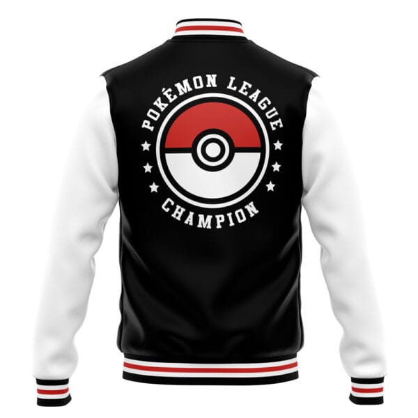 Poke League Bomber Pokemon Varsity Jacket