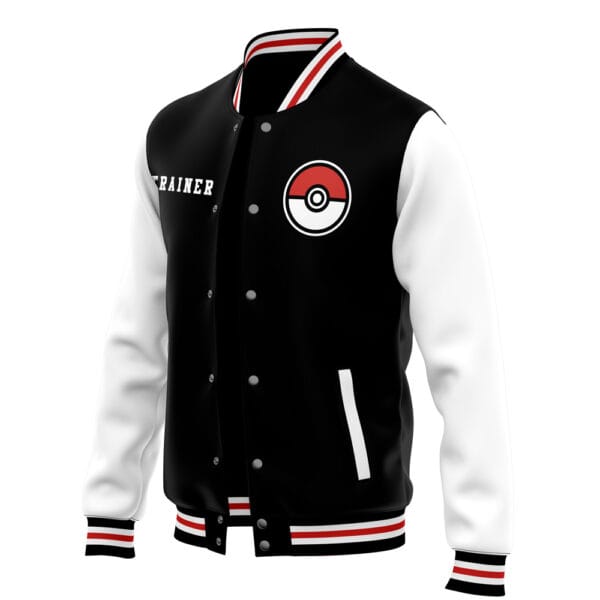 Poke League Bomber Pokemon Varsity Jacket