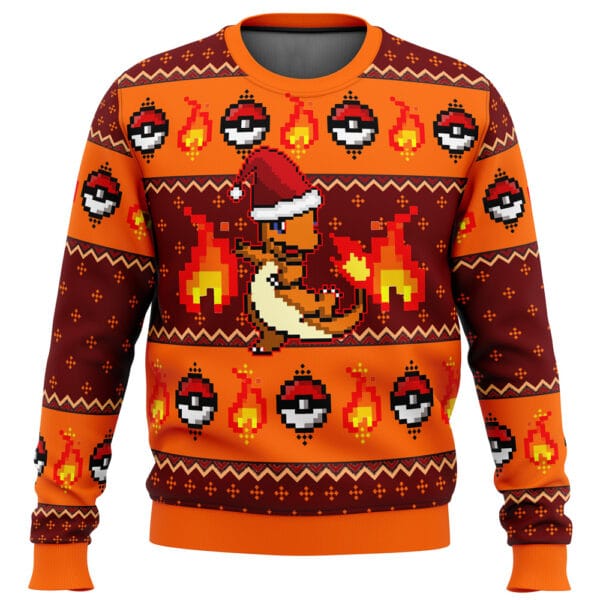 Pokemon Charmander Ugly Christmas Sweater