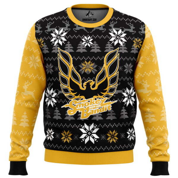 Pontiac Firebird Smokey And The Bandit Ugly Christmas Sweater