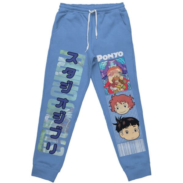 Ponyo Studio Ghibli Streetwear Sweatpants