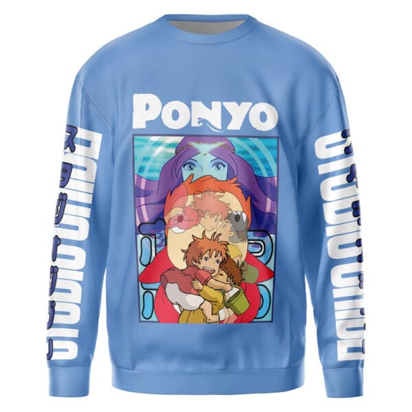 Ponyo Studio Ghibli Streetwear Sweatshirt