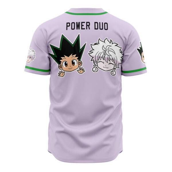 Anime Power Duo Gon Killua Hunter X Hunter Baseball Jersey