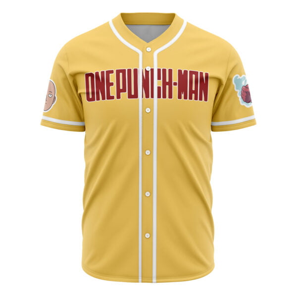 Anime Power Saitama Punch Man Baseball Jersey