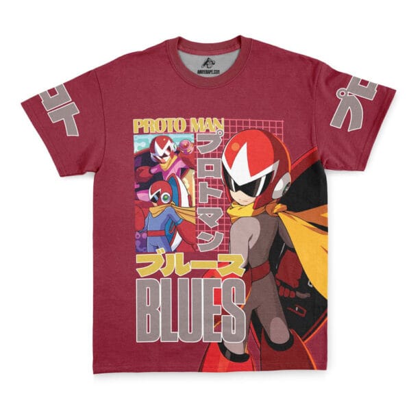 Proto Man Mega Man Streetwear T Shirt