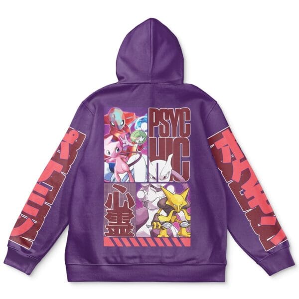 Psychic Type Pokemon Streetwear Hoodie