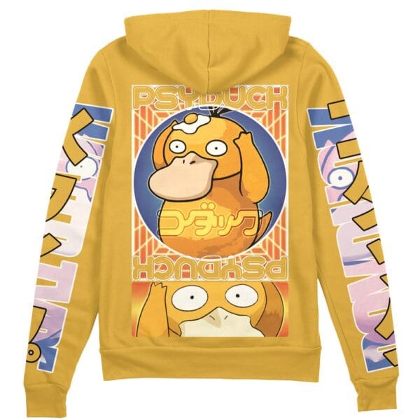 Psyduck Pokemon Streetwear Zip Hoodie Jacket