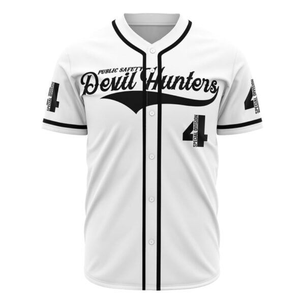 Anime Public Safety Devil Hunters Chainsaw Man Baseball Jersey