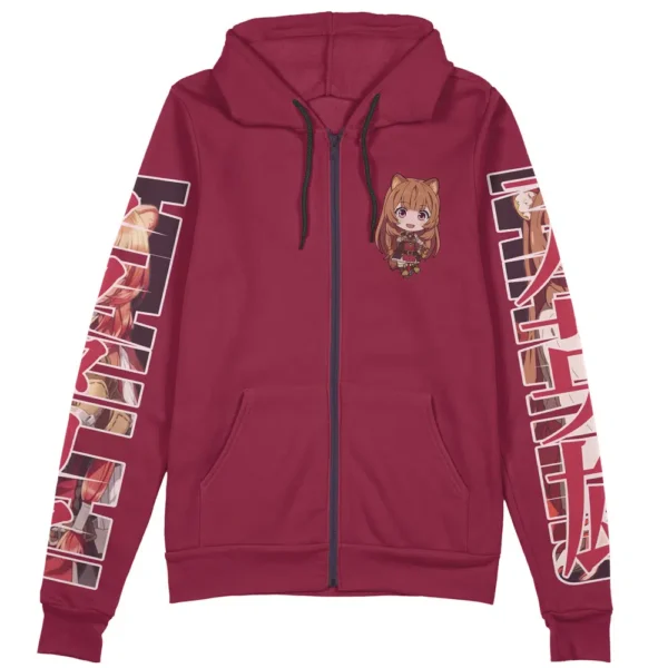 Raphtalia The Rising Of The Shield Hero Streetwear Zip Hoodie Jacket