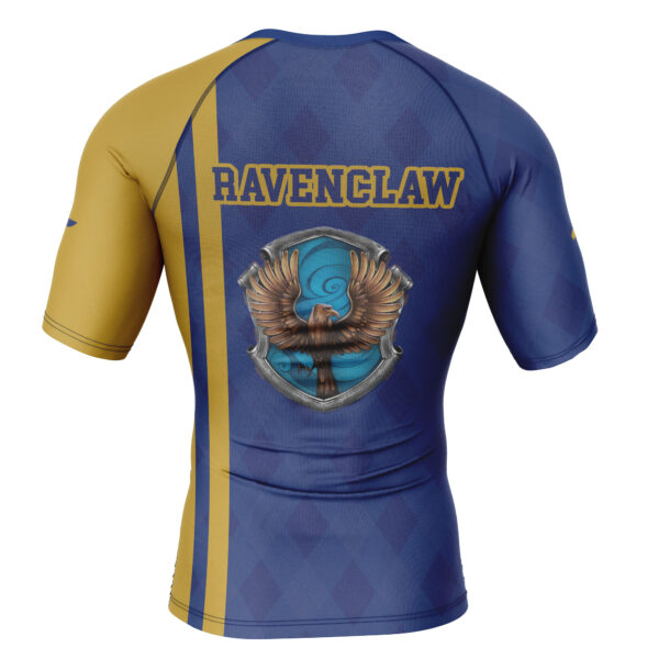 Ravenclaw Harry Potter Short Sleeve Rash Guard Compression Shirt