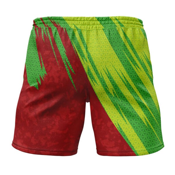 Rayquaza Attack Pokemon Gym Shorts