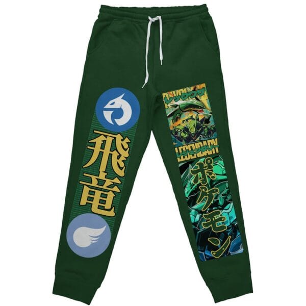 Rayquaza Pokemon Streetwear Sweatpants