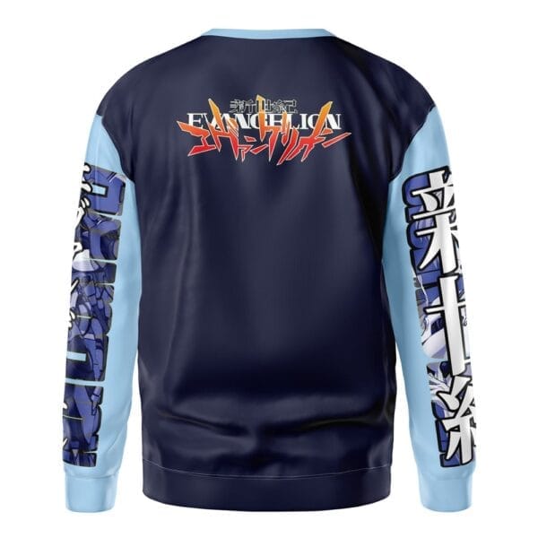 Rei Ayanami X Eva 00 Neon Neon Genesis Evangelion Streetwear Sweatshirt