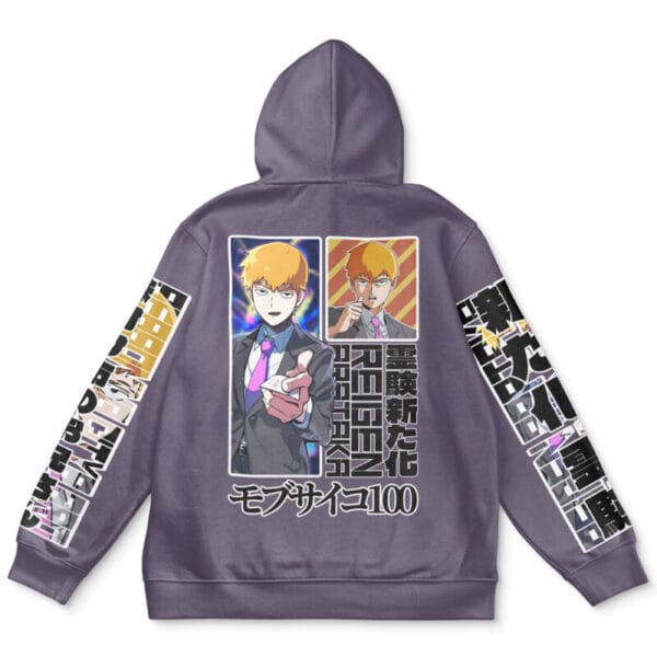 Anime Reigen Arataka Mob Psycho 100 Streetwear Hoodie